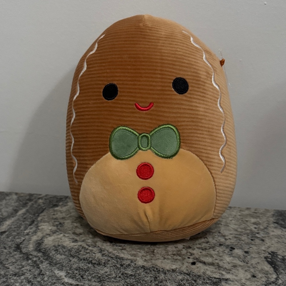 Squishmallows 2023 Jordan Gingerbread Man Squisharoy